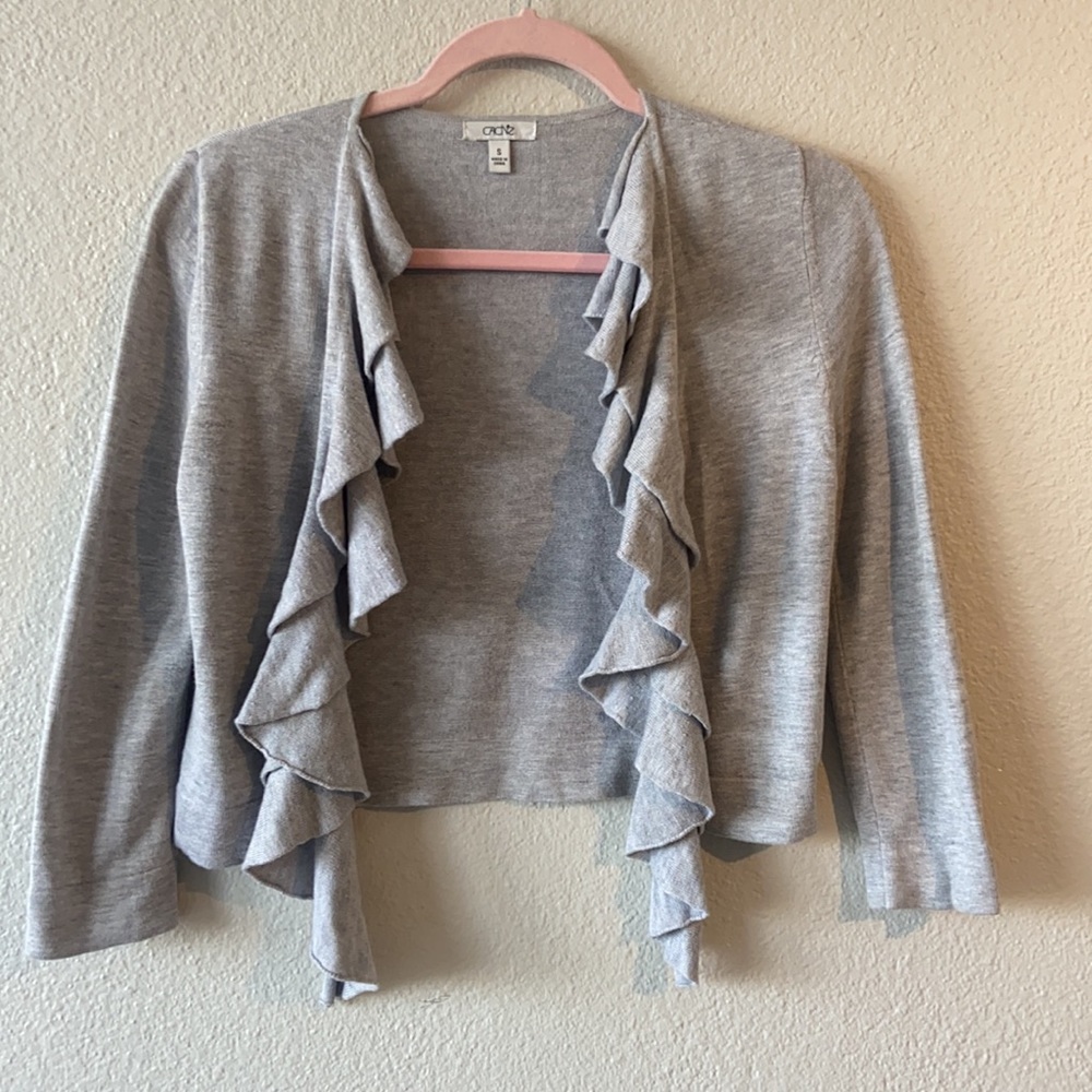 Cache Grey Woman’s Sweater